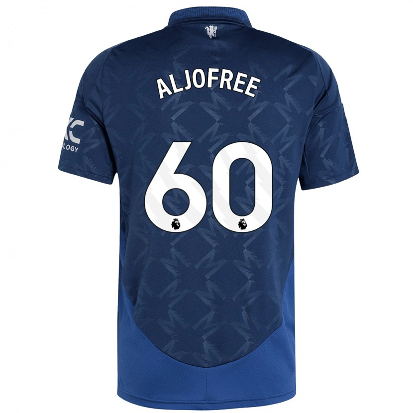 Danxen Dětské Sonny Aljofree #60 Indigo Daleko Hráčské Dresy 2024/25 Dres