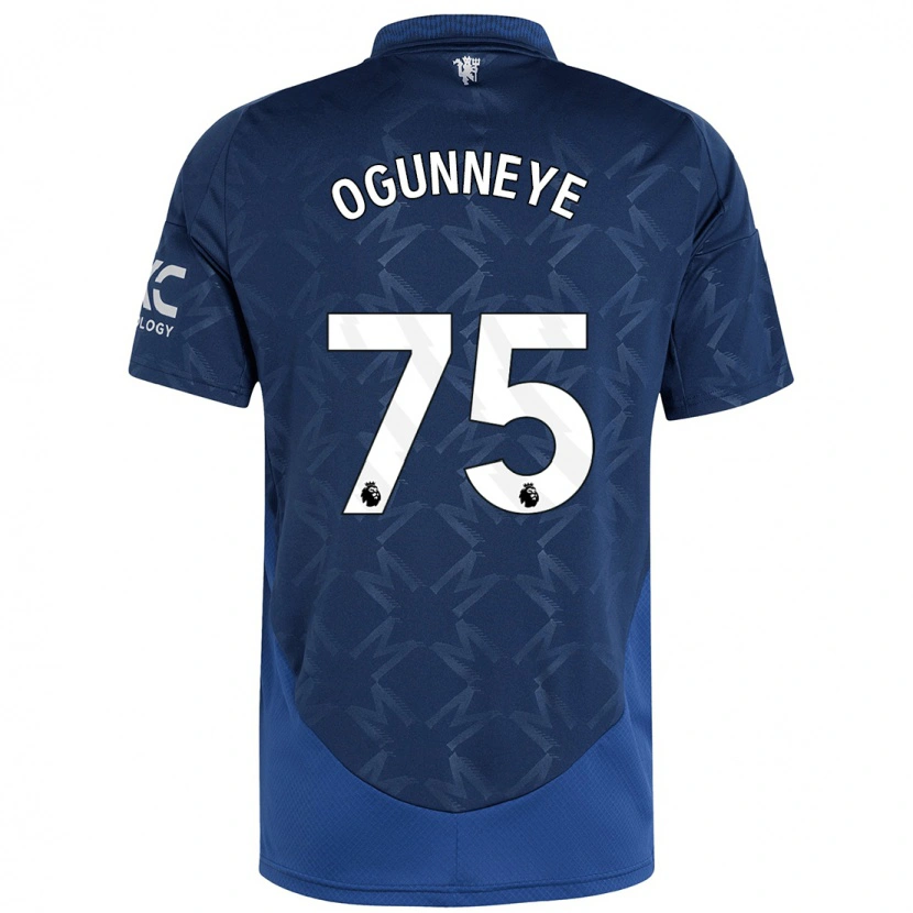 Danxen Dětské Habeeb Ogunneye #75 Indigo Daleko Hráčské Dresy 2024/25 Dres