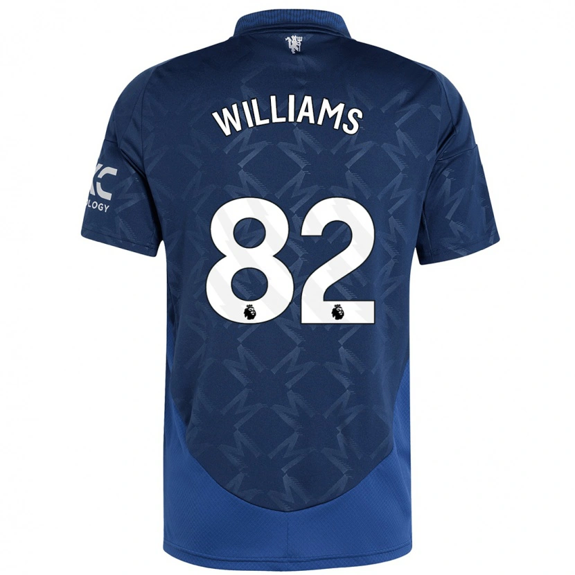 Danxen Dětské Ethan Williams #82 Indigo Daleko Hráčské Dresy 2024/25 Dres