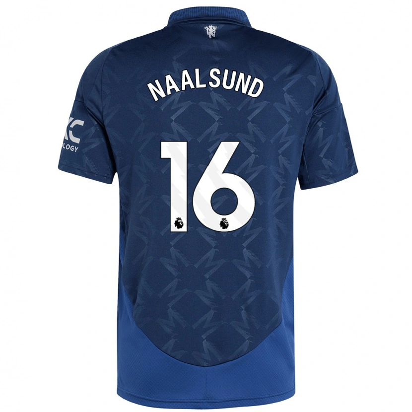 Danxen Dětské Lisa Naalsund #16 Indigo Daleko Hráčské Dresy 2024/25 Dres