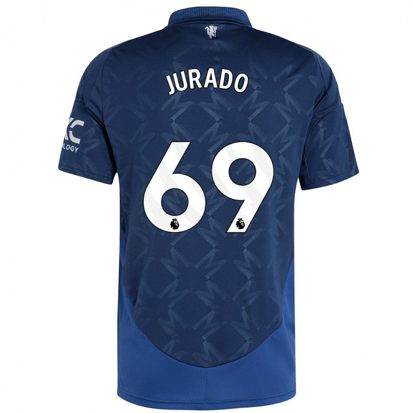 Danxen Dětské Marc Jurado #69 Indigo Daleko Hráčské Dresy 2024/25 Dres