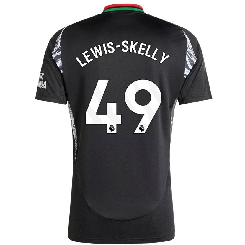 Danxen Dětské Myles Lewis-Skelly #49 Černý Daleko Hráčské Dresy 2024/25 Dres