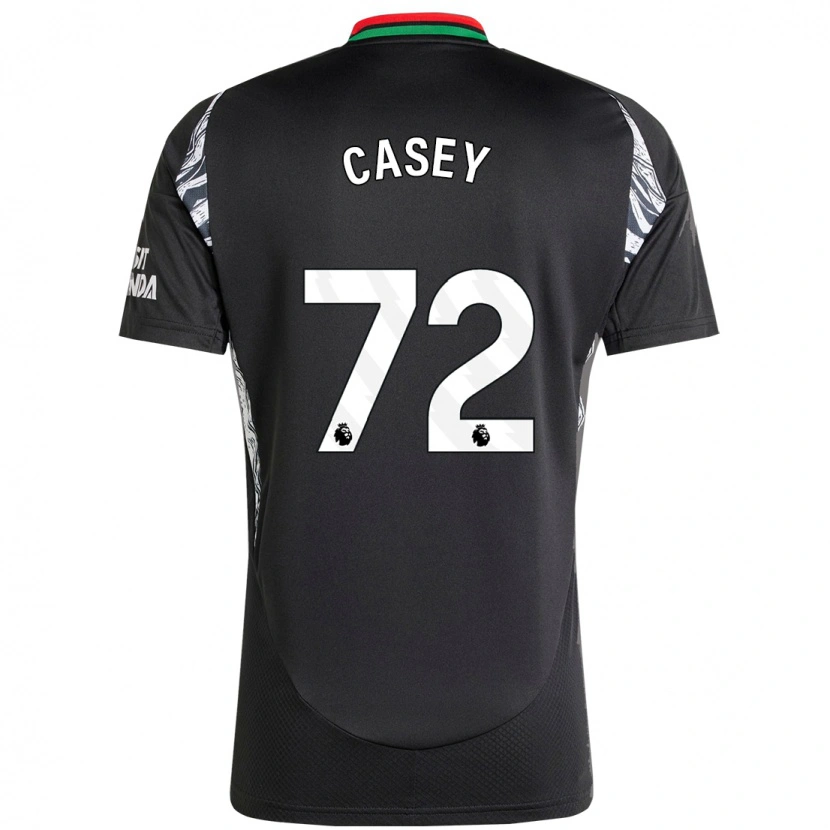 Danxen Dětské Dan Casey #72 Černý Daleko Hráčské Dresy 2024/25 Dres