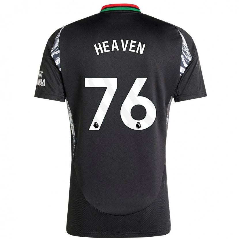 Danxen Dětské Ayden Heaven #76 Černý Daleko Hráčské Dresy 2024/25 Dres