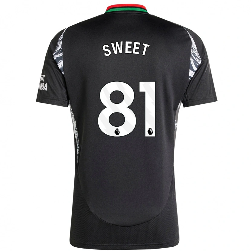 Danxen Dětské Will Sweet #81 Černý Daleko Hráčské Dresy 2024/25 Dres