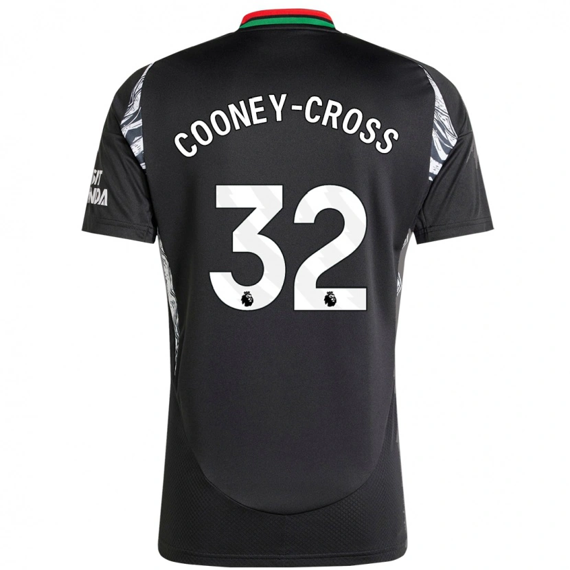 Danxen Dětské Kyra Cooney-Cross #32 Černý Daleko Hráčské Dresy 2024/25 Dres