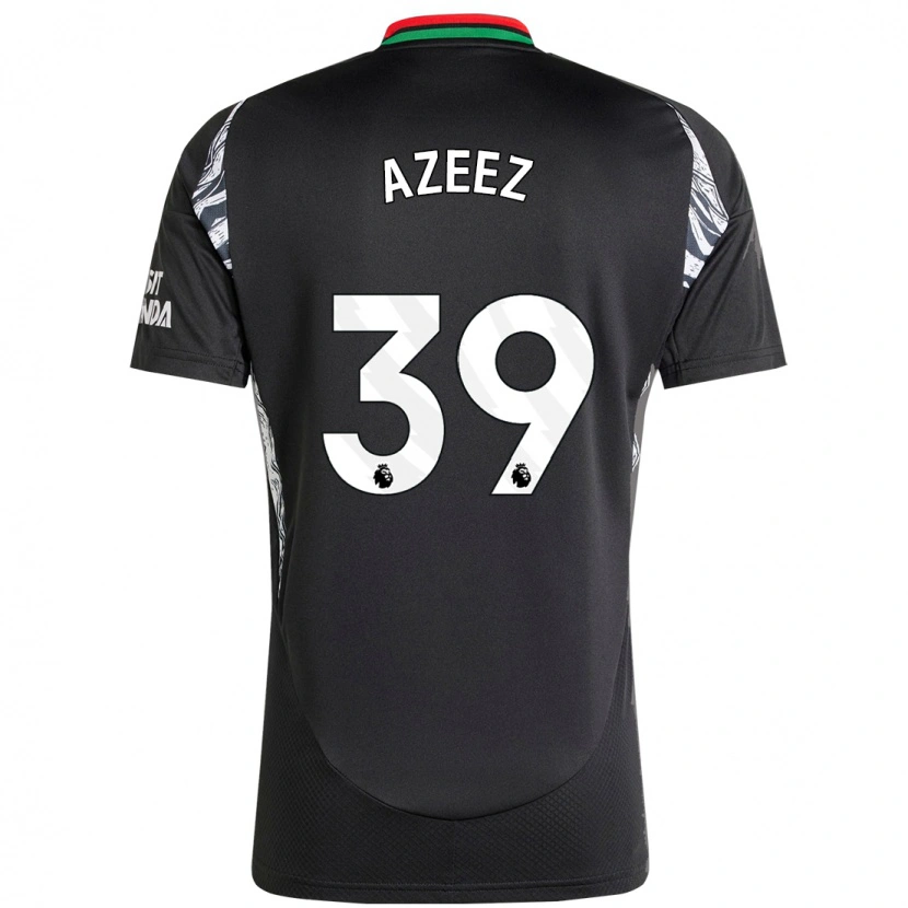 Danxen Dětské Miguel Azeez #39 Černý Daleko Hráčské Dresy 2024/25 Dres