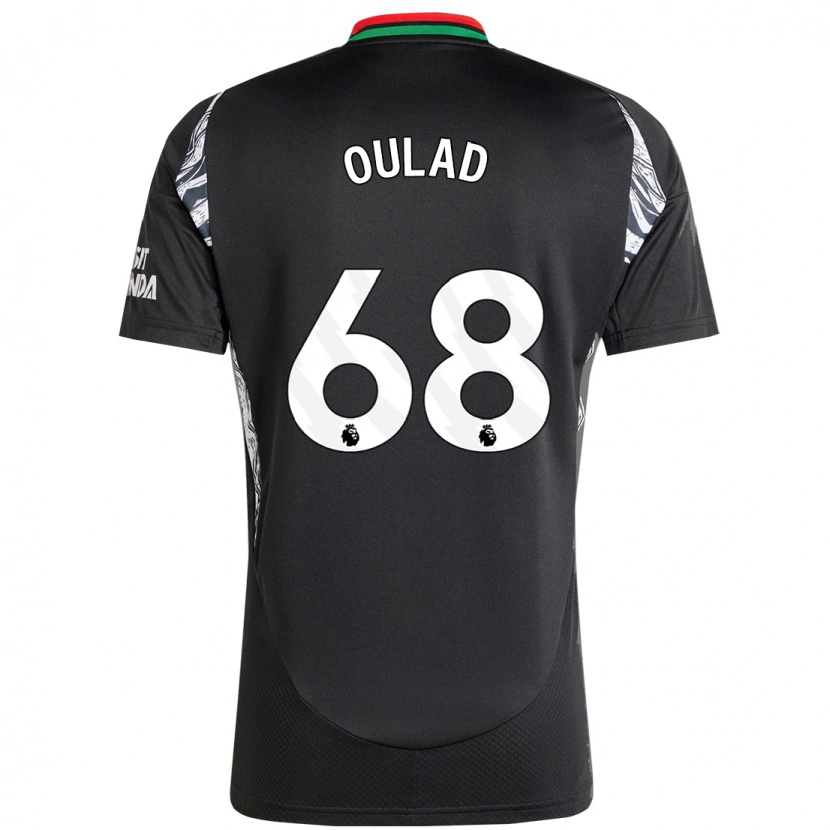 Danxen Dětské Salah-Eddine Oulad M'hand #68 Černý Daleko Hráčské Dresy 2024/25 Dres