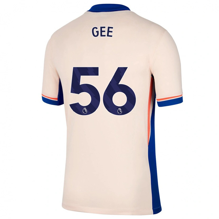 Danxen Dětské Billy Gee #56 Světle Béžová Daleko Hráčské Dresy 2024/25 Dres