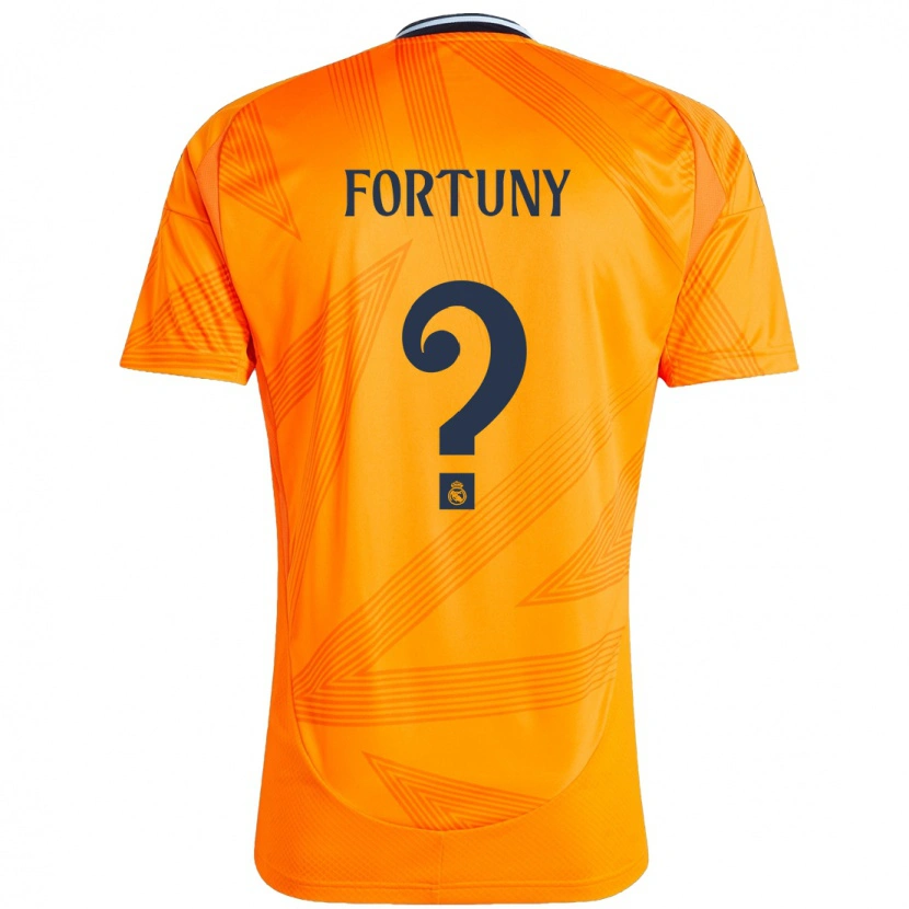 Danxen Dětské Pol Fortuny #0 Pomerančový Daleko Hráčské Dresy 2024/25 Dres