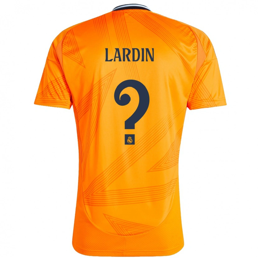 Danxen Dětské Carlos Lardin #0 Pomerančový Daleko Hráčské Dresy 2024/25 Dres