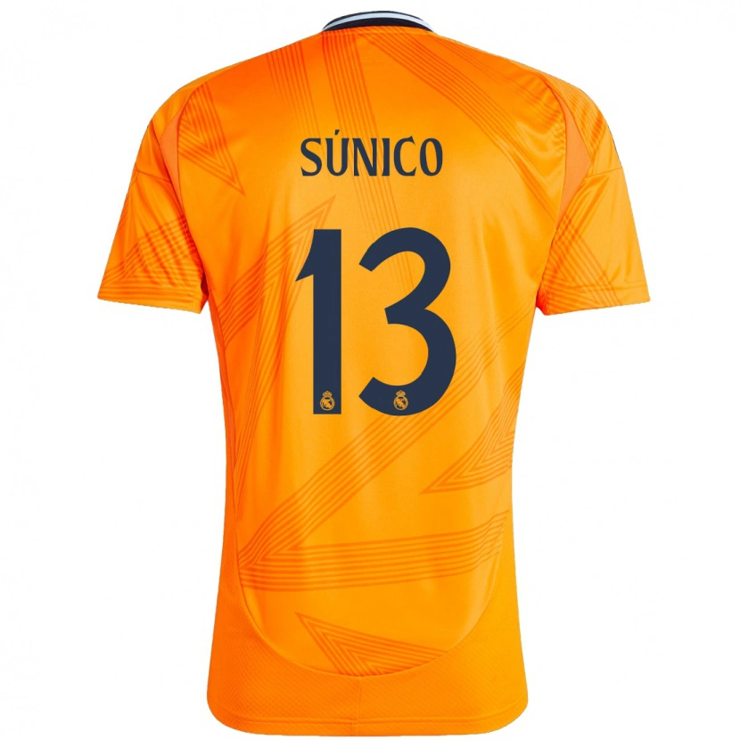 Danxen Dětské Guille Súnico #13 Pomerančový Daleko Hráčské Dresy 2024/25 Dres