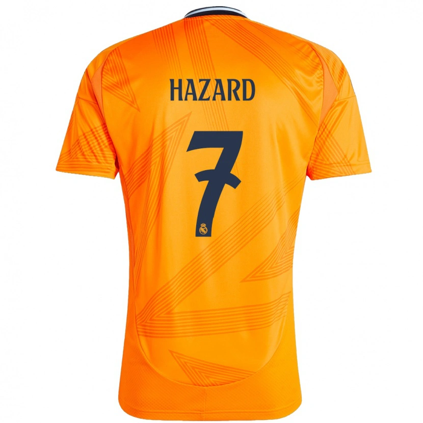 Danxen Dětské Eden Hazard #7 Pomerančový Daleko Hráčské Dresy 2024/25 Dres