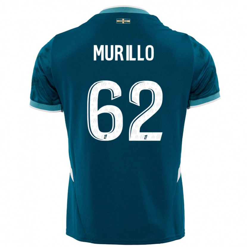 Danxen Dětské Amir Murillo #62 Tyrkysově Modré Daleko Hráčské Dresy 2024/25 Dres