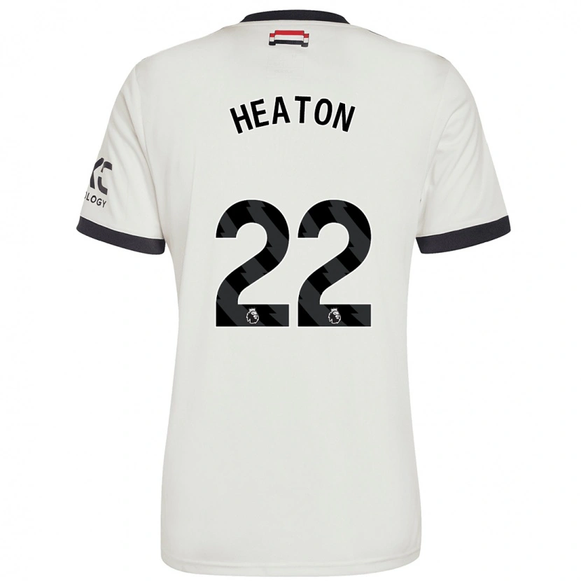 Danxen Dětské Tom Heaton #22 Off White Třetí Hráčské Dresy 2024/25 Dres