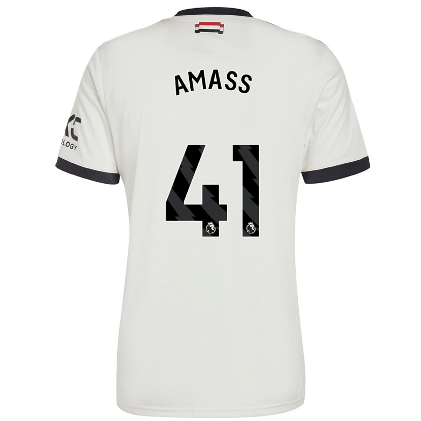 Danxen Dětské Harry Amass #41 Off White Třetí Hráčské Dresy 2024/25 Dres