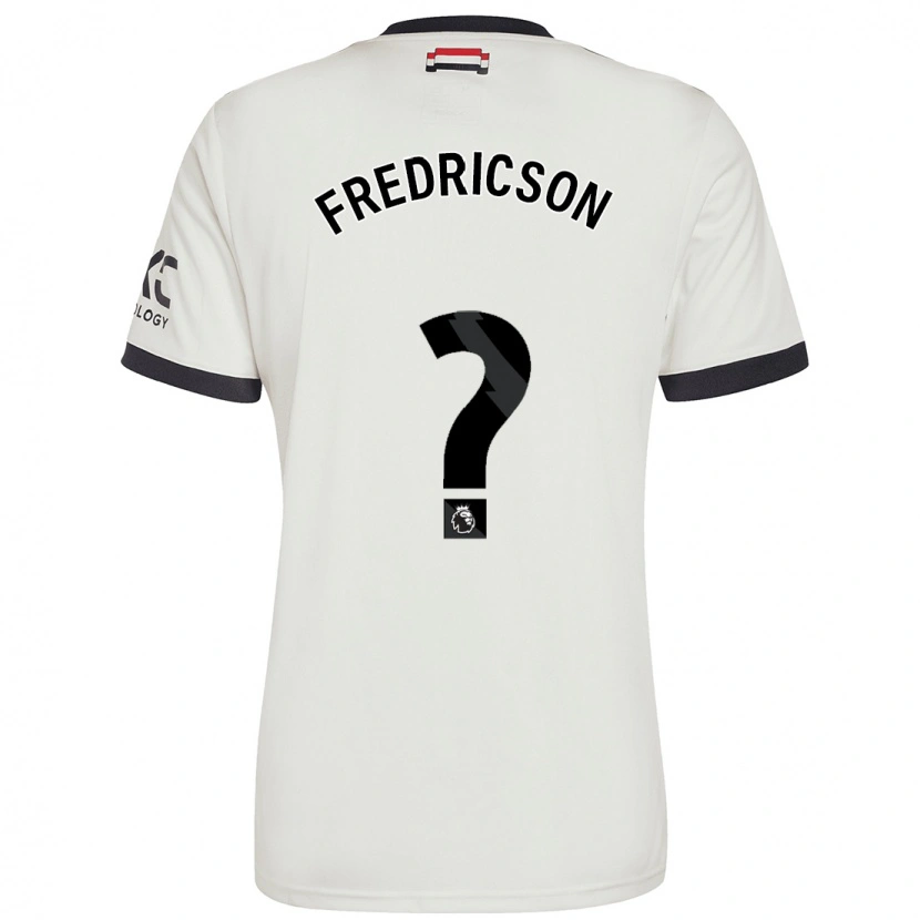 Danxen Dětské Tyler Fredricson #0 Off White Třetí Hráčské Dresy 2024/25 Dres