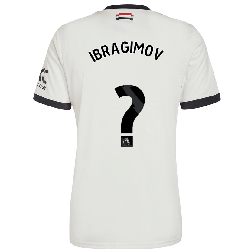 Danxen Dětské Amir Ibragimov #0 Off White Třetí Hráčské Dresy 2024/25 Dres