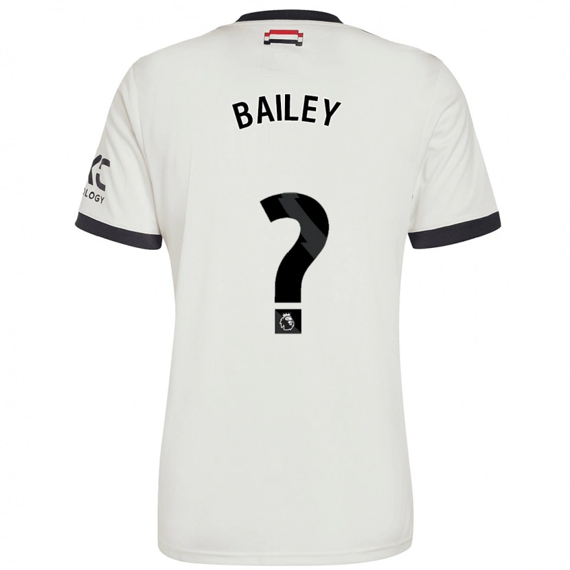 Danxen Dětské James Bailey #0 Off White Třetí Hráčské Dresy 2024/25 Dres