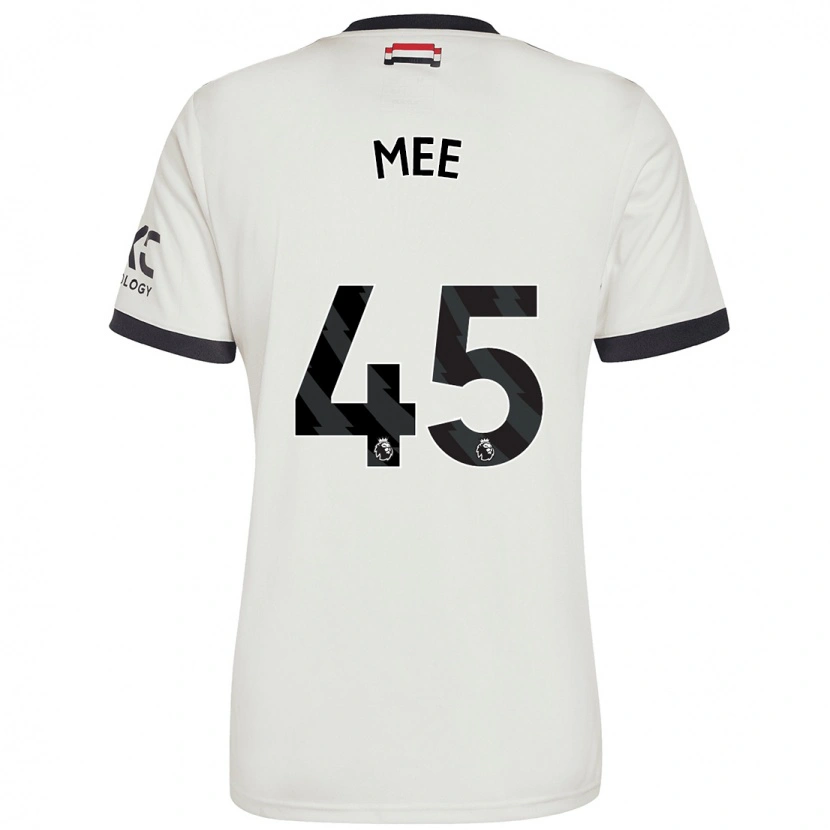 Danxen Dětské Dermot Mee #45 Off White Třetí Hráčské Dresy 2024/25 Dres