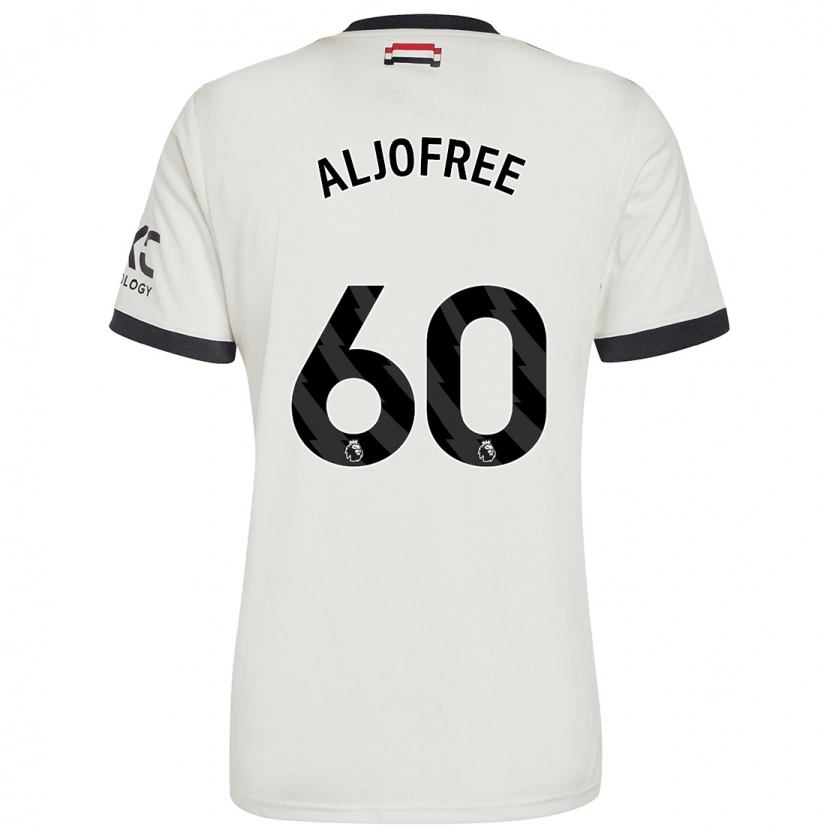 Danxen Dětské Sonny Aljofree #60 Off White Třetí Hráčské Dresy 2024/25 Dres