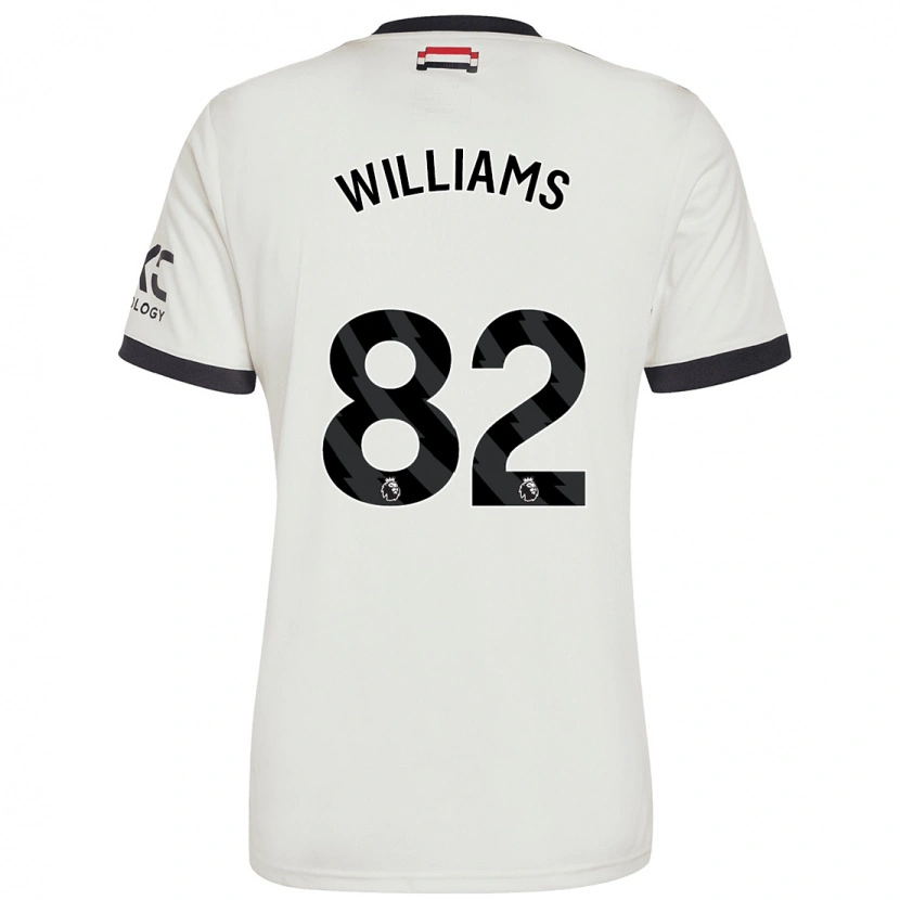 Danxen Dětské Ethan Williams #82 Off White Třetí Hráčské Dresy 2024/25 Dres