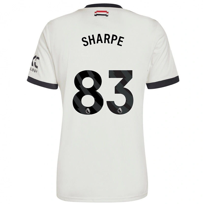 Danxen Dětské Malachi Sharpe #83 Off White Třetí Hráčské Dresy 2024/25 Dres