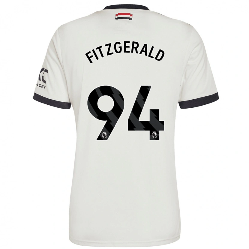 Danxen Dětské Jayce Fitzgerald #94 Off White Třetí Hráčské Dresy 2024/25 Dres