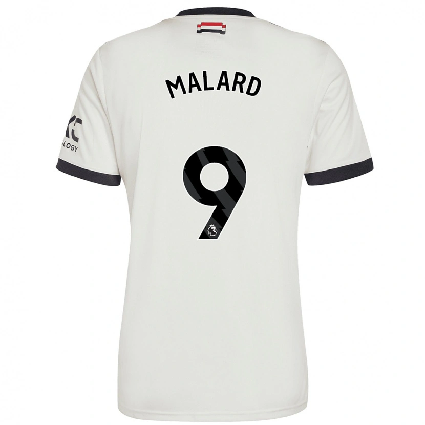 Danxen Dětské Melvine Malard #9 Off White Třetí Hráčské Dresy 2024/25 Dres