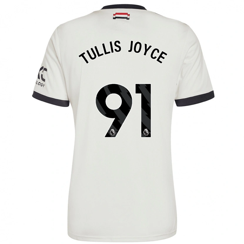 Danxen Dětské Phallon Tullis-Joyce #91 Off White Třetí Hráčské Dresy 2024/25 Dres