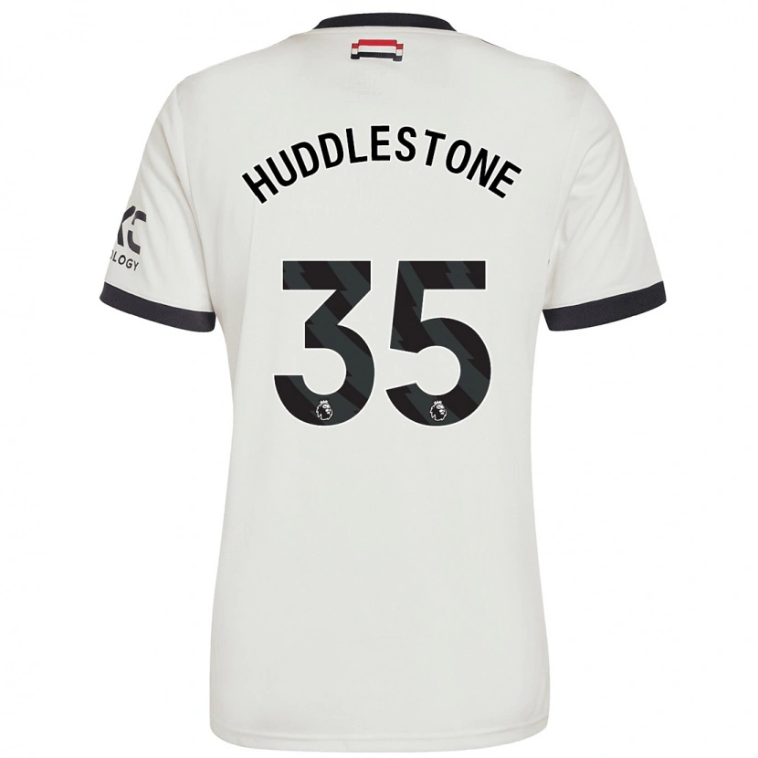 Danxen Dětské Tom Huddlestone #35 Off White Třetí Hráčské Dresy 2024/25 Dres