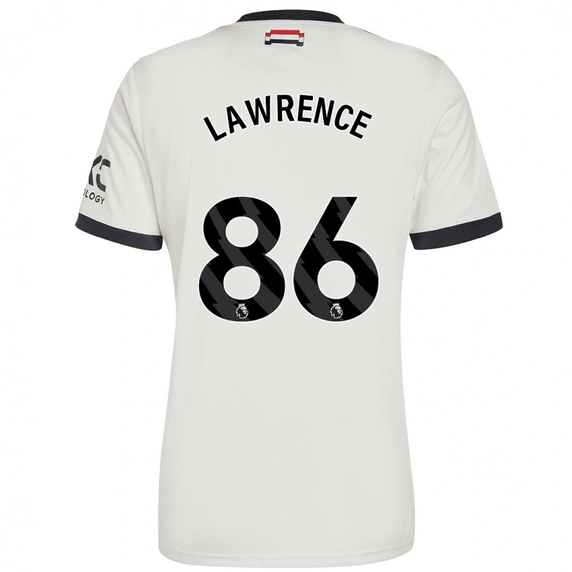 Danxen Dětské Marcus Lawrence #86 Off White Třetí Hráčské Dresy 2024/25 Dres