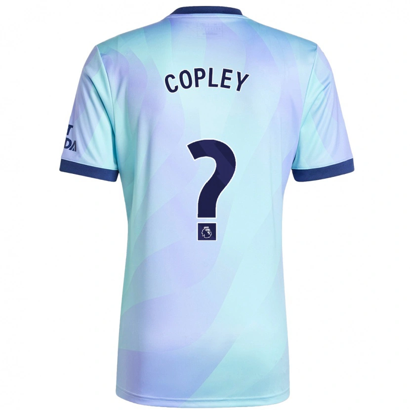 Danxen Dětské Louie Copley #0 Aqua Třetí Hráčské Dresy 2024/25 Dres