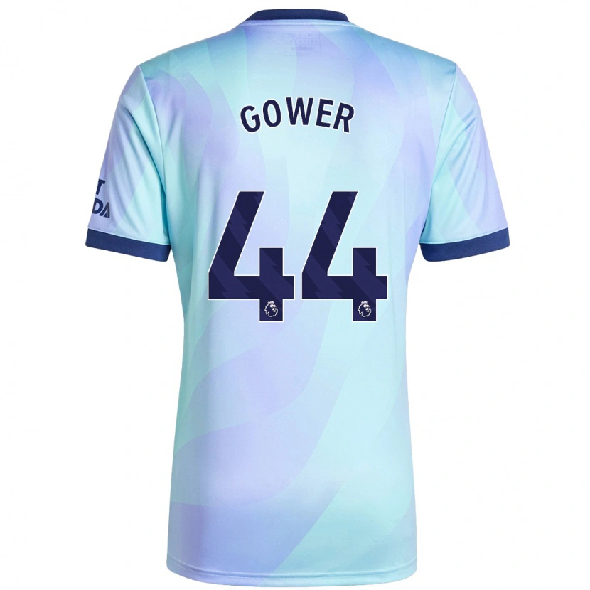 Danxen Dětské Jimi Gower #44 Aqua Třetí Hráčské Dresy 2024/25 Dres