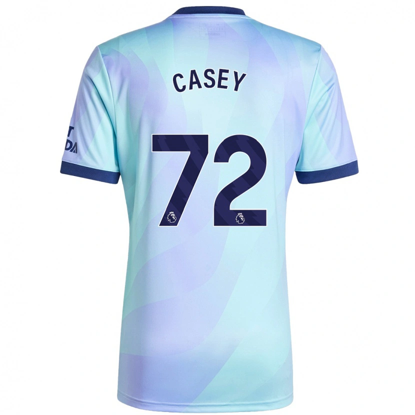 Danxen Dětské Dan Casey #72 Aqua Třetí Hráčské Dresy 2024/25 Dres