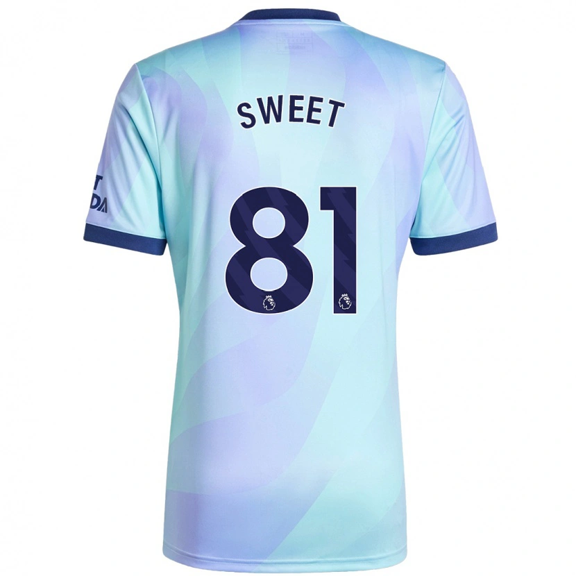 Danxen Dětské Will Sweet #81 Aqua Třetí Hráčské Dresy 2024/25 Dres