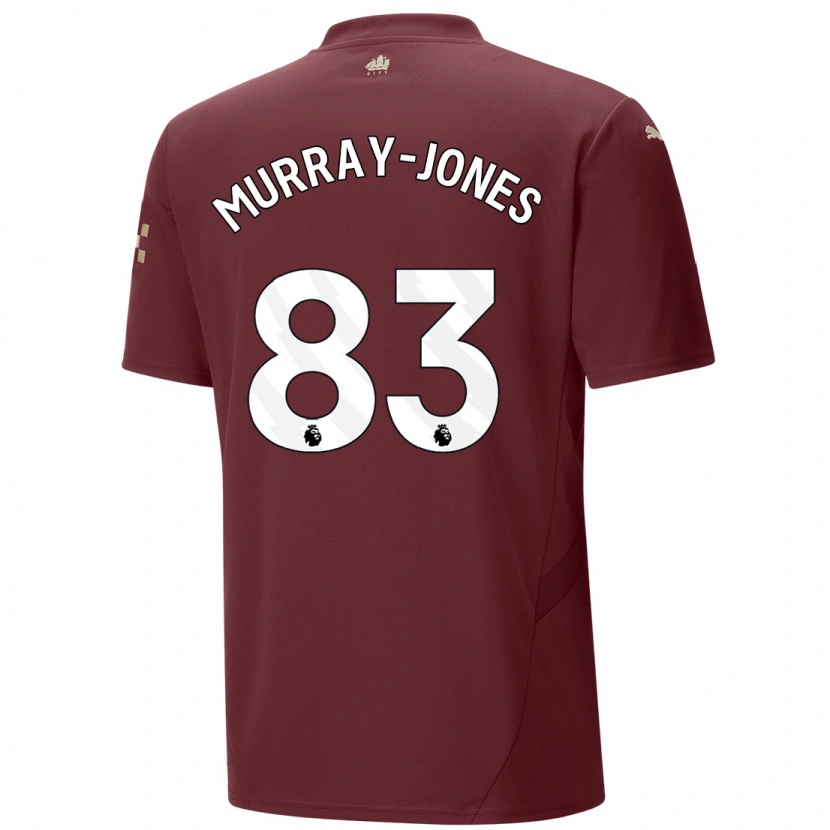 Danxen Dětské George Murray-Jones #83 Kaštanové Třetí Hráčské Dresy 2024/25 Dres