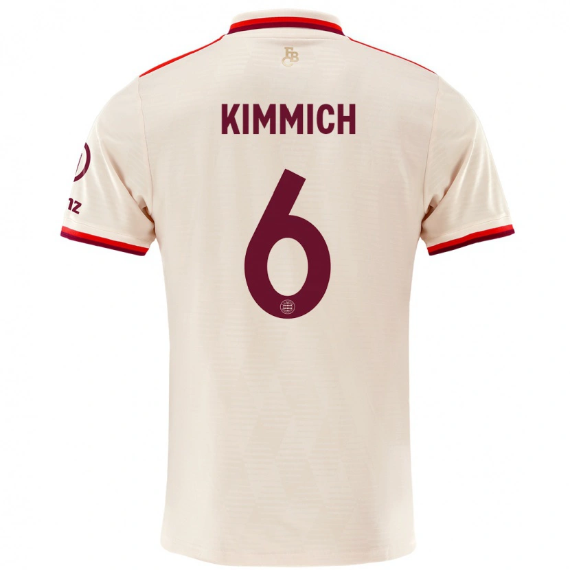 Danxen Dětské Joshua Kimmich #6 Prádlo Třetí Hráčské Dresy 2024/25 Dres