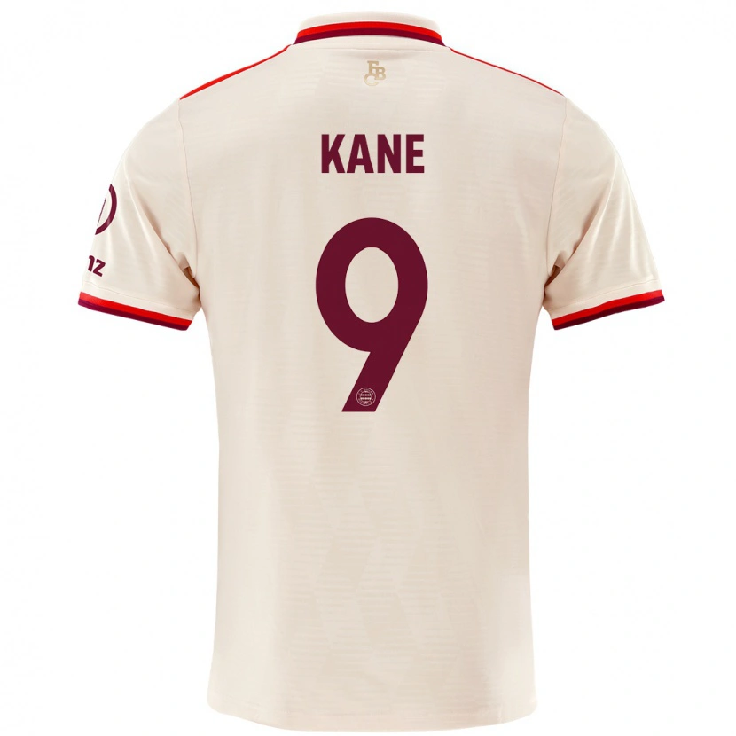 Danxen Dětské Harry Kane #9 Prádlo Třetí Hráčské Dresy 2024/25 Dres