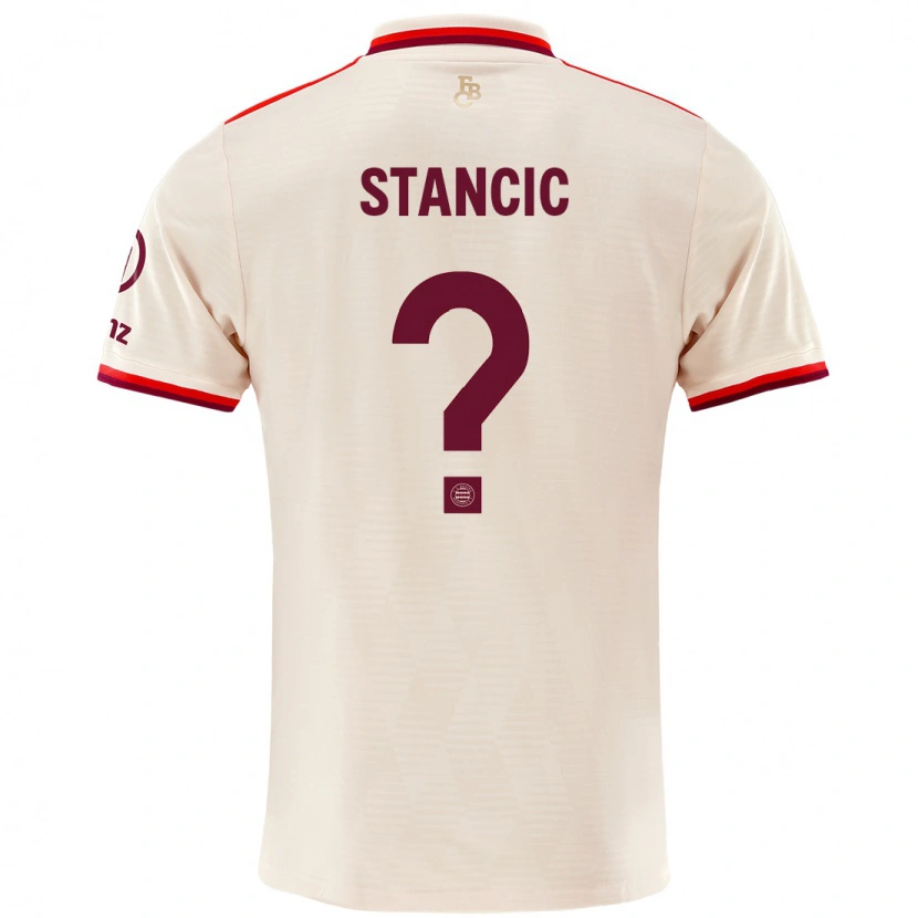 Danxen Dětské Luca Stancic #0 Prádlo Třetí Hráčské Dresy 2024/25 Dres