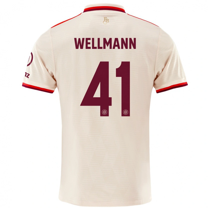 Danxen Dětské Anna Wellmann #41 Prádlo Třetí Hráčské Dresy 2024/25 Dres