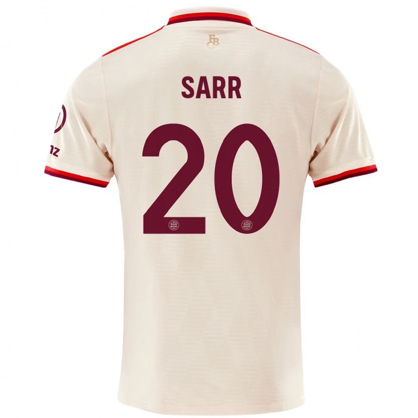 Danxen Dětské Bouna Sarr #20 Prádlo Třetí Hráčské Dresy 2024/25 Dres