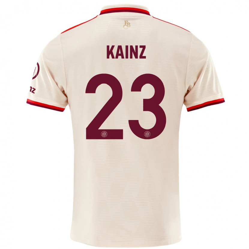 Danxen Dětské Manuel Kainz #23 Prádlo Třetí Hráčské Dresy 2024/25 Dres