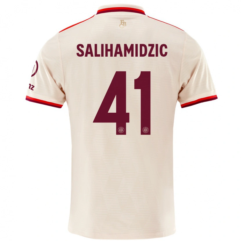 Danxen Dětské Nick Salihamidzic #41 Prádlo Třetí Hráčské Dresy 2024/25 Dres