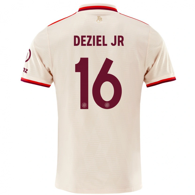 Danxen Dětské Robert Deziel Jr #16 Prádlo Třetí Hráčské Dresy 2024/25 Dres