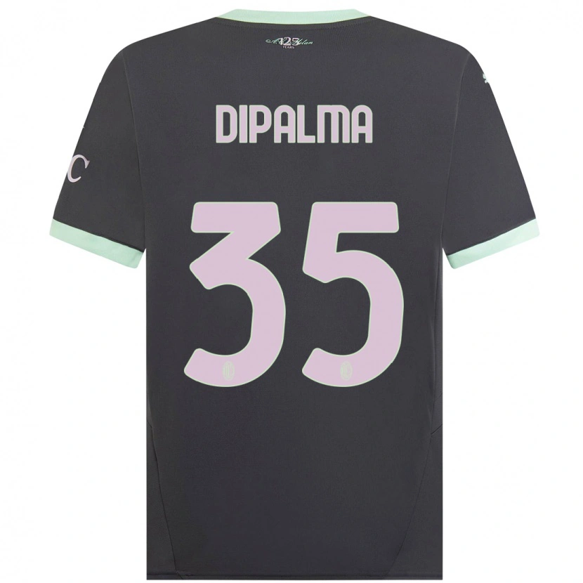 Danxen Dětské Matteo Dipalma #35 Šedá Třetí Hráčské Dresy 2024/25 Dres