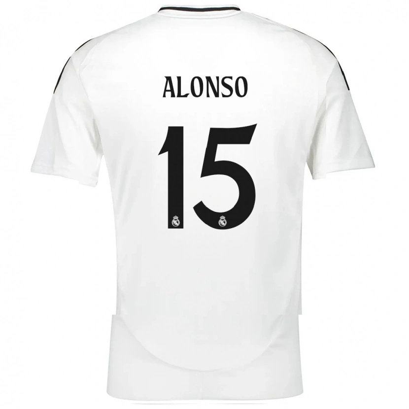 Danxen Pánské Borja Alonso #15 Bílý Domů Hráčské Dresy 2024/25 Dres