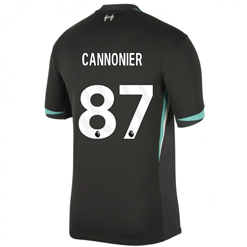 Danxen Pánské Oakley Cannonier #87 Černá Antracitově Bílá Daleko Hráčské Dresy 2024/25 Dres