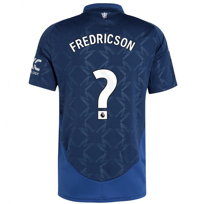 Danxen Pánské Tyler Fredricson #0 Indigo Daleko Hráčské Dresy 2024/25 Dres