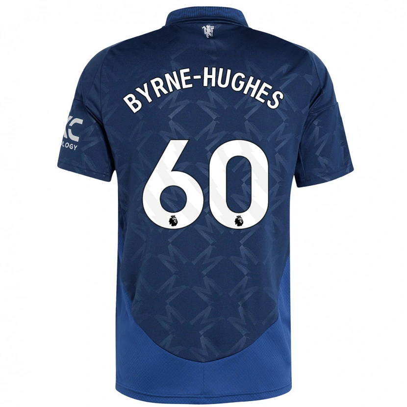 Danxen Pánské Cameron Byrne-Hughes #60 Indigo Daleko Hráčské Dresy 2024/25 Dres